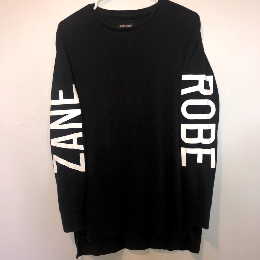 Zanerobe black long sleeve